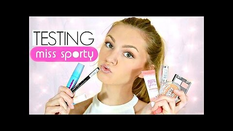 TESTING MISS SPORTY MAKEUP- Does it work?