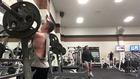 Monday Morning Front Squats