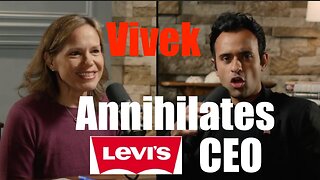 Vivek Ramaswamy Annihilates Feckless Levi's CEO Bending to Woke Pressure