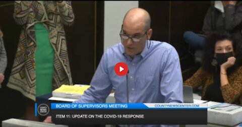 ( -0246 ) Grave Questions on the Integrity of Health Officials and Big Pharma, Scott Youngblood Speaks at the San Diego County Supervisor's Meeting