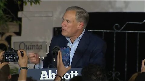 Gov Abbott: Texans Sent A Resounding Message!