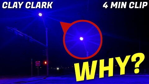 What Are All These Purple Lights About? - Clay Clark - Flyover Clips