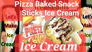 Ice Cream Making Pizza Baked Snack Sticks