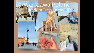 Day in the life of an international student in warsaw poland | Old town