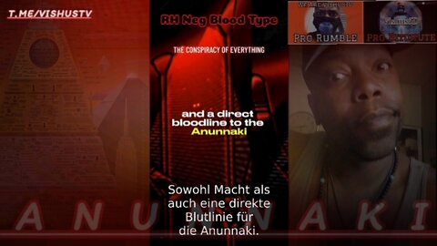 The Direct Bloodline Of The Anunnaki & RH Neg Blood Type... #VishusTv 📺