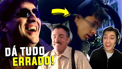 HILÁRIO! ERROS DE GRAVAÇÃO DE HOMEM-ARANHA 2 | REAÇÃO