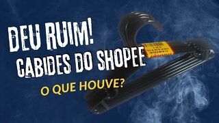 Uma Compra de Cabides no Shopee que deu Errado! Veja o Problema que Deu