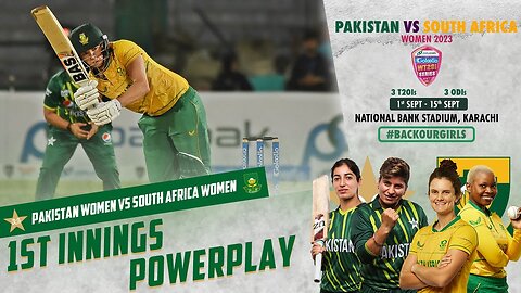 Pakistan Women vs South Africa Women | 1st T20I 2023 | JZK ENTERTAINMENT