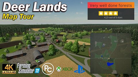 Deer Lands | Map Review | Farming Simulator 22