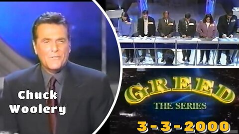 Chuck Woolery | Greed The Series (3-3-2000) | Full Episode | Game Shows