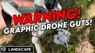 GRAPHIC! Drone guts!