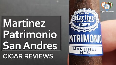 STRAIGHTFORWARD & UNINTERESTING - The MARTINEZ PATRIMONIO San Andres - CIGAR REVIEWS by CigarScore
