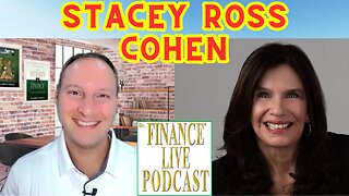 Dr. Finance Live Podcast Episode 90 - Stacey Ross Cohen Interview - Leading PR / Branding Expert