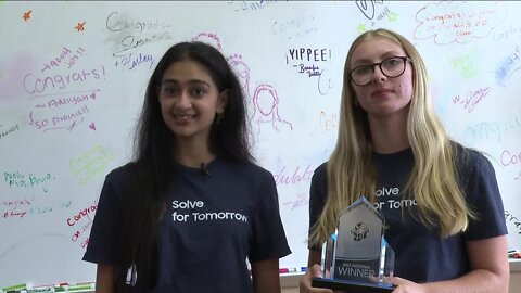 Strawberry Crest students win Samsung STEM competition with device to prevent heat-related illnesses