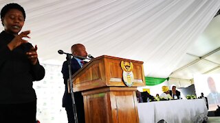 SOUTH AFRICA - Durban - Pres Ramaphosa launch district development plan (Video) (Bj2)