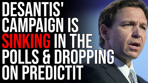 DeSantis' Campaign Is Sinking In The Polls, His Sycophants Are Hurting His Campaign