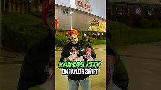 Kansas City Fans Real Thoughts on Taylor Swift #nfl #taylorswift