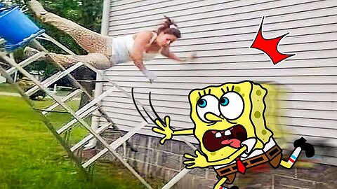 funny people falling video