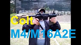 Mira esta versión del Colt M4/M16A2E -Calibre 5,56x45mm