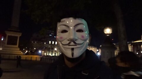 London Lockdown Protest, 5th November 2020 - Part 2: Gunpowder, Treason and Plot...