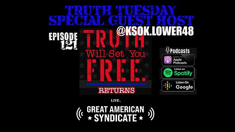 Will the Truth Set our Presidency Free - Special Guest Host KSOK!