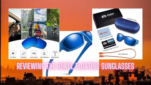 RUNCL Polarized FLOATING Sports Sunglasses -