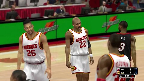 NBA Simulations: The 2013 Miami Heat vs The 1995 Houston Rockets @ The Summit