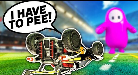I literally PEED MYSELF from laughing at this Rocket League mod...