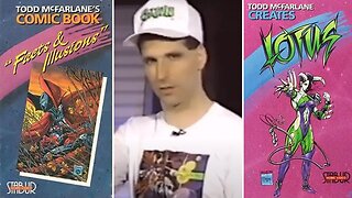 Todd McFarlane "FACTS & ILLUSIONS" + "CREATES LOTUS" | VHS Stabur Home Video (1992)