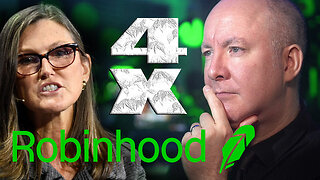 HOOD Stock Robinhood 4X Cathie Wood and I AGREE - TRADING & INVESTING - Martyn Lucas Investor