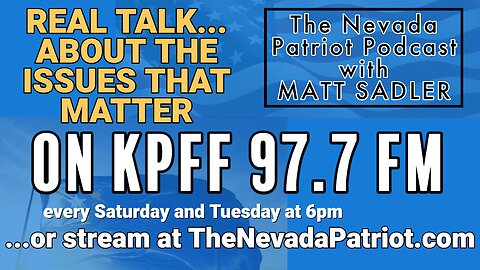 Tune in for real talk about issues that MATTER every Saturday on FM 97.7 KPFF