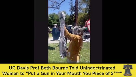 UC Davis Prof Beth Bourne Told Unindoctrinated Woman to "Put a Gun in Your Mouth You Piece of S***"