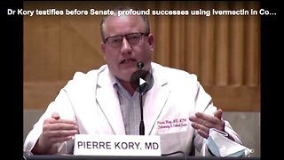 Dr. Pierre Kory testifying about the use of ivermectin against COVID-19