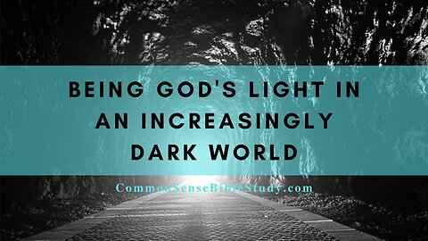 Being a Light in a Dark World with Rabbi Michael Schoening