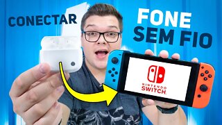 Nintendo Switch | Como CONECTAR FONE SEM FIO!