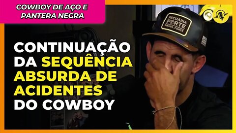 É INACREDITÁVEL QUANTOS ACIDENTES ELE SOFREU | COWBOY DO ESPAÇO E PANTERA NEGRA