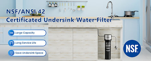 Installation of Vortopt Under Sink Water Filter (UF and CTO)