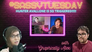 IMPROMPTU SASS: Hunter Avallone is SO TRIGGERED