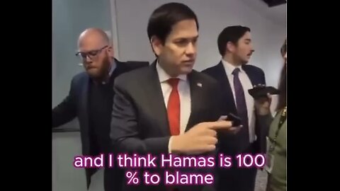 Marco Rubio Calls for Hamas to be Completely Wiped Out!