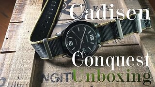 Cadisen C1009 Unboxing : Longines Conquest Homage