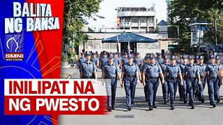 Halos 3,000 pulis na may kaanak na tatakbo sa halalan, inilipat na ng pwesto