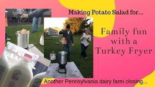Potato Salad and a Turkey Fryer😋Romans 12:1-2 Transformation