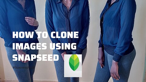 How to clone images using snapseed