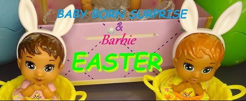 Barbie Color Reveal Egg and Baby Born Surprise Litle Gems opening