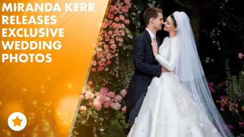 Take a look at Miranda Kerr's fairy tale wedding