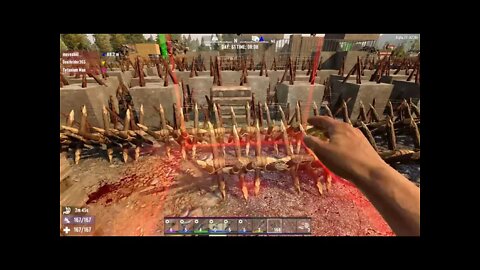 7 Days To Die | Alpha 20 - RWG | Ep 14 | Horde Day 63 vs The Cage 2.0