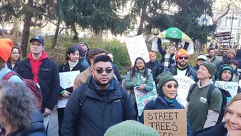 The Save Composting Rally City Hall Park 11/30/23 Nurse/Won/Bottcher/Schulman/Powers/Marte/Epstein