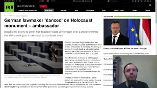 German lawmaker ‘danced’ on Holocaust monument