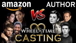 Wheel of time casting, AUTHOR vs AMAZON prime | KNIGHTS WATCH