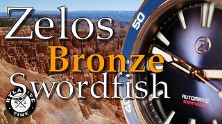 What's Black & Blue, & Bronze all over? Zelos Bronze Swordfish Review Cobolt Blue Edition